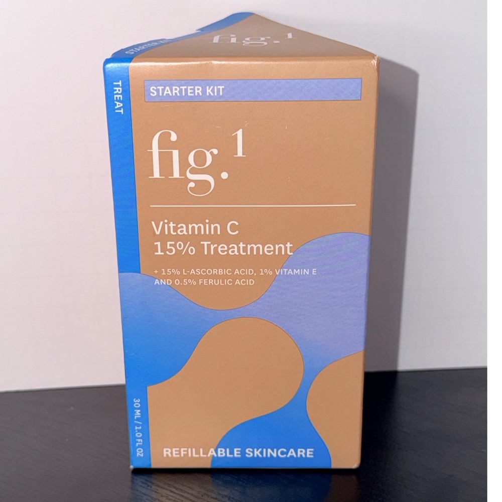 Fig.1 Vitamin C 15% Treatment Starter Kit 30ml L-Ascorbic Acid Vitamin E Ferulic